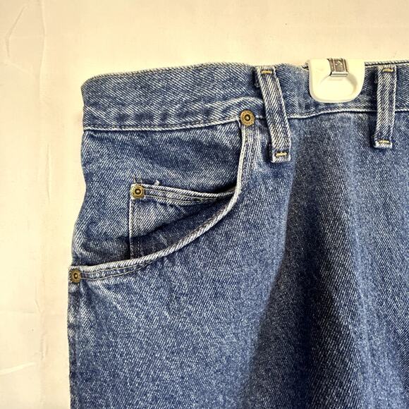 LEE Slender Secret Blue Jeans Size 10M Denim Bangladesh Lower on waist - Picture 3 of 16
